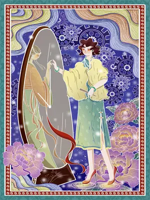 以为自己是凤凰却是一只孔雀